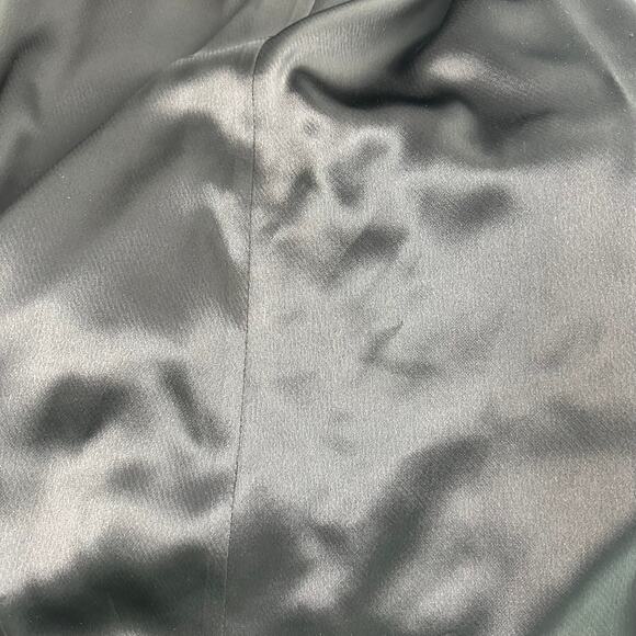 ABS by Allen Schwartz Black & White Lace Top Halter Formal Gown Womens Size 4 - Picture 12 of 16